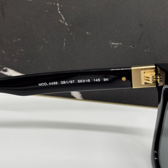 NEW VERSACE VE4498 GB1/87 BLACK WOMEN SUNGLASSES MOD 4498 GB1/87 main image 7